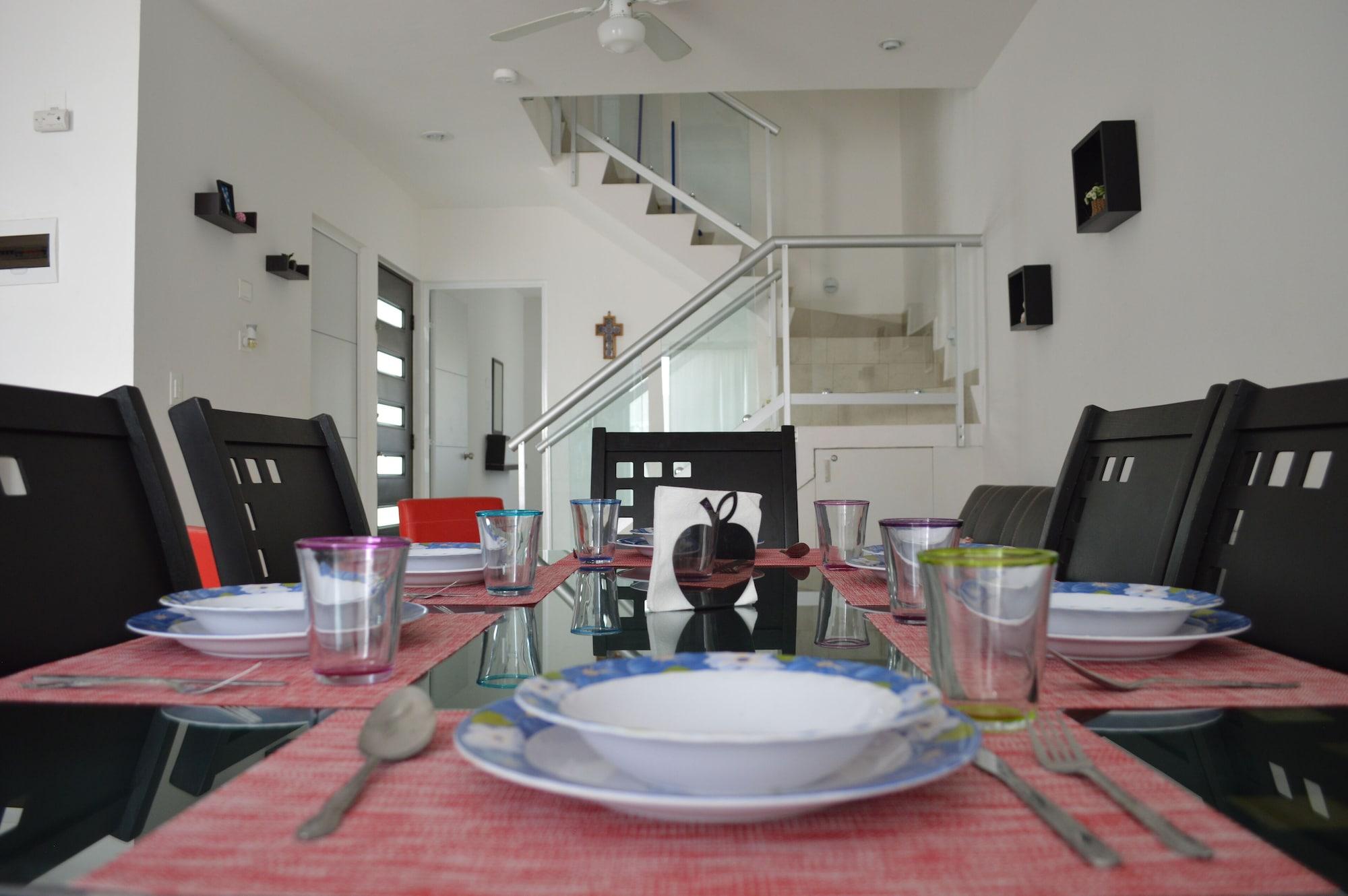 Casa Mexh Veredas - Ideal Para Familias, Vacaciones O Homeoffice Puerto Morelos Eksteriør bilde
